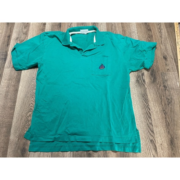 Izod Other - IZOD Shirt, Men's Size Large, Green, Polo Shirt, Short Sleeve